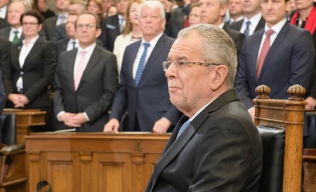 Bundespräsident Alexander van der Bellen / Parlamentsdirektion / Zinner