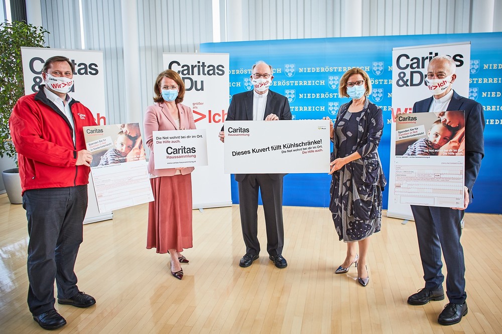 St. Pölten: Caritas erfreut über Spendenvolumen bei Haussammlung / Caritas St. Pölten