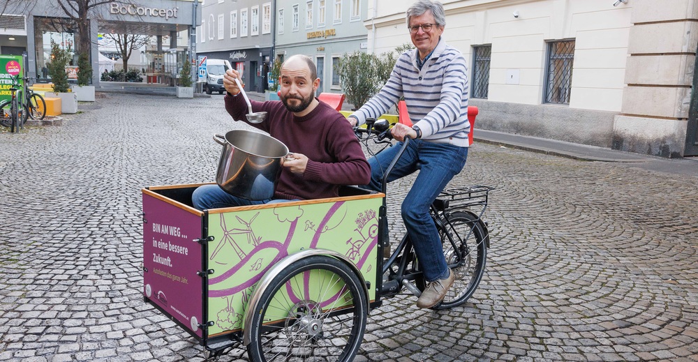 Alfred Jokesch und Josef Promitzer / Sonntagsblatt/Gerd Neuhold Steiermark: Fastenaktionsstart mit kabarettistischem Klimacheck