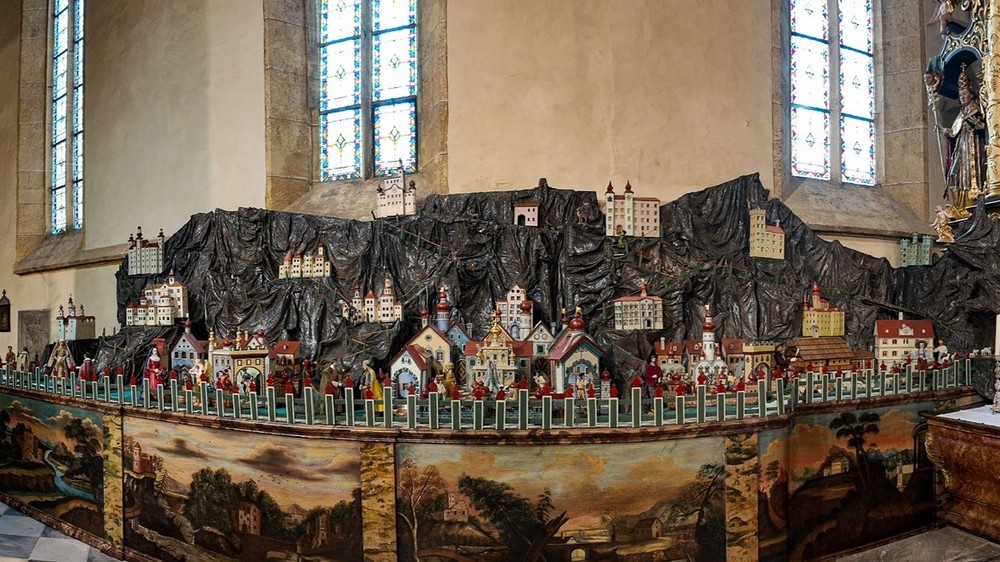 Krippenanlage in St. Lambrecht / St. Lambrecht St. Lambrecht: Barockes Krippentheater erstrahlt in neuem Glanz