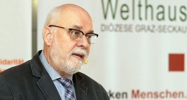 Religionswissenschaftler Andras Mate-Toth / Welthaus Graz / Ernst Zerche