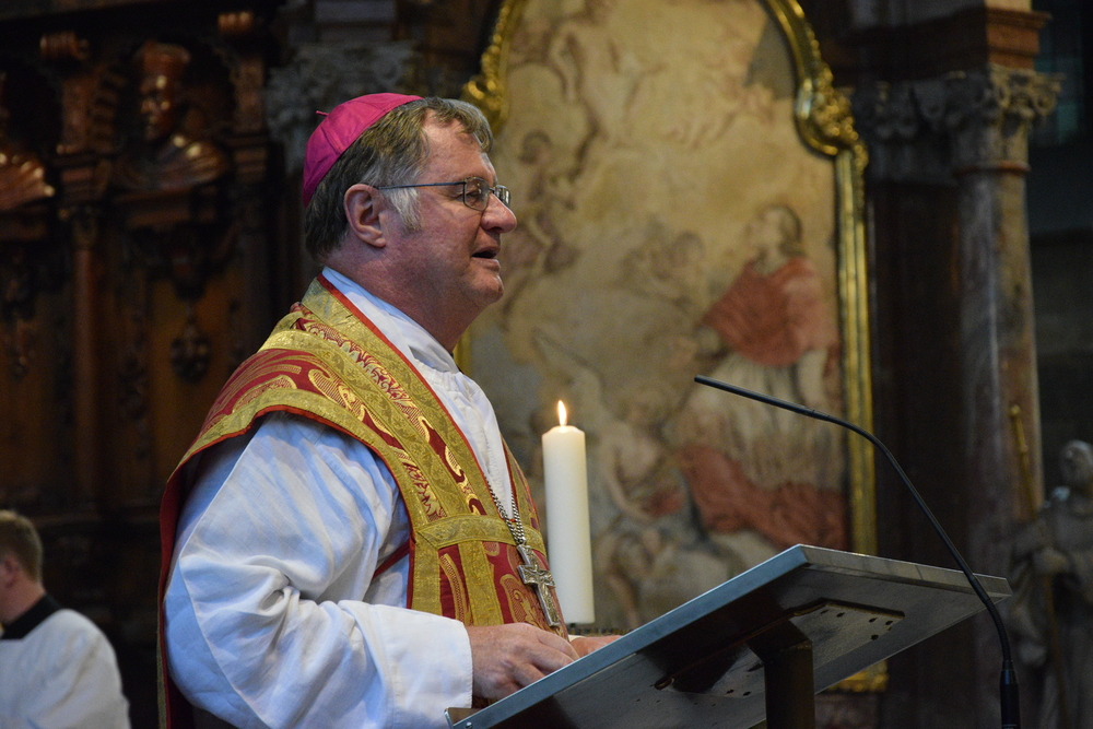 Bischof Manfred Scheuer bei der Predigt im Stephansdom / kathpress / Pernsteiner Bischof Manfred Scheuer bei der Predigt im Stephansdom