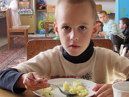 Bub in der Ukraine / Caritas