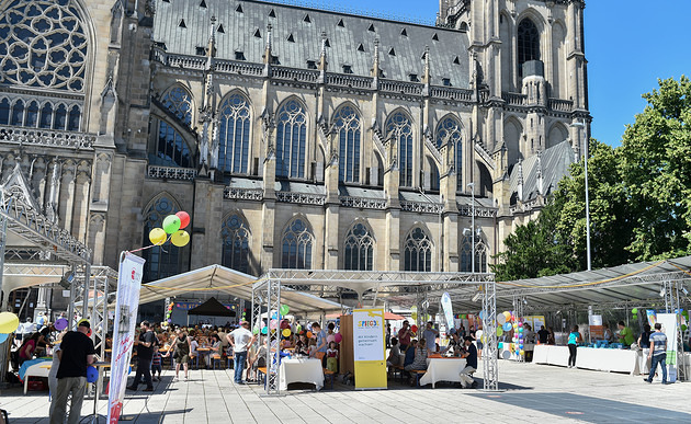 AUT, Neuer Dom, Wir feiern das Leben / © Harald Dostal / 2017, Harald Dostal 11.07.2017 Domplatz Linz, AUT, Neuer Dom, Wir feiern das Leben, im Bild Wir feiern das Leben