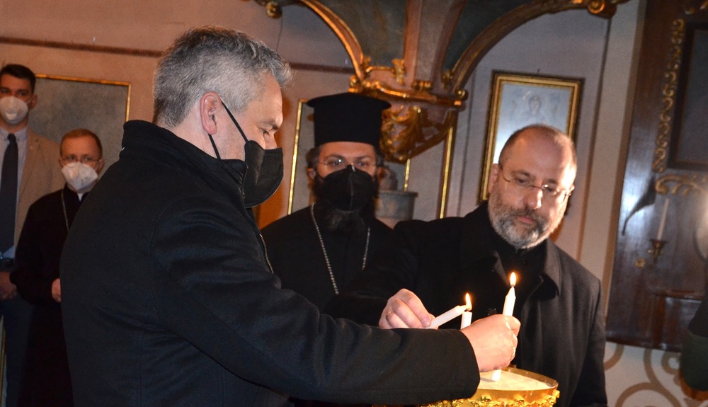 Ukraine-Friedensgebet in Wien / Georg Pulling / Kathpress