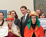 DKA, Sternsinger bei Sebastian Kurz