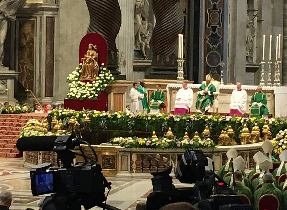 Abschlussmesse der Amazonien-Synode im Petersdom / Erzdiözese Wien / Schimmerl