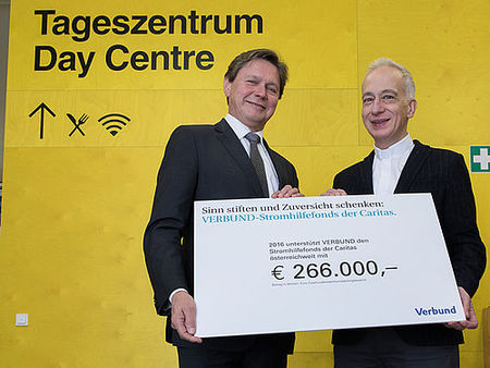 'Verbund'-Stromhilfefonds / Caritas