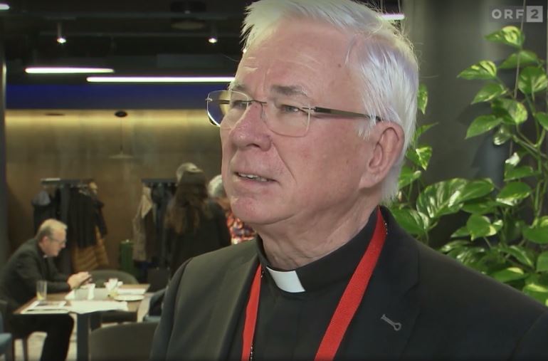 Erzbischof Lackner in ORF-'Orientierung' / Screenshot ORF