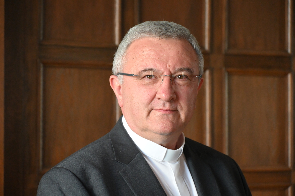 Bischof András Veres, Vorsitzender der Ungarischen Bischofskonferenz / Paul Wuthe / Kathpress