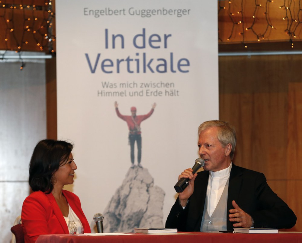 Klettern kann den Himmel öffnen / Pressestelle der Diözese Gurk-Klagenfurt / Höher Gurker Generalvikar Guggenberger schrieb Buch über Klettern: In der Natur kommt der Mensch nicht auf den Gedanken, es könnte keinen göttlichen Ursprung der Welt geben.