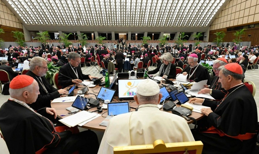 Generalversammlung der Bischofssynode mit Papst Franziskus / Vatican Media Generalversammlung der Bischofssynode mit Papst Franziskus