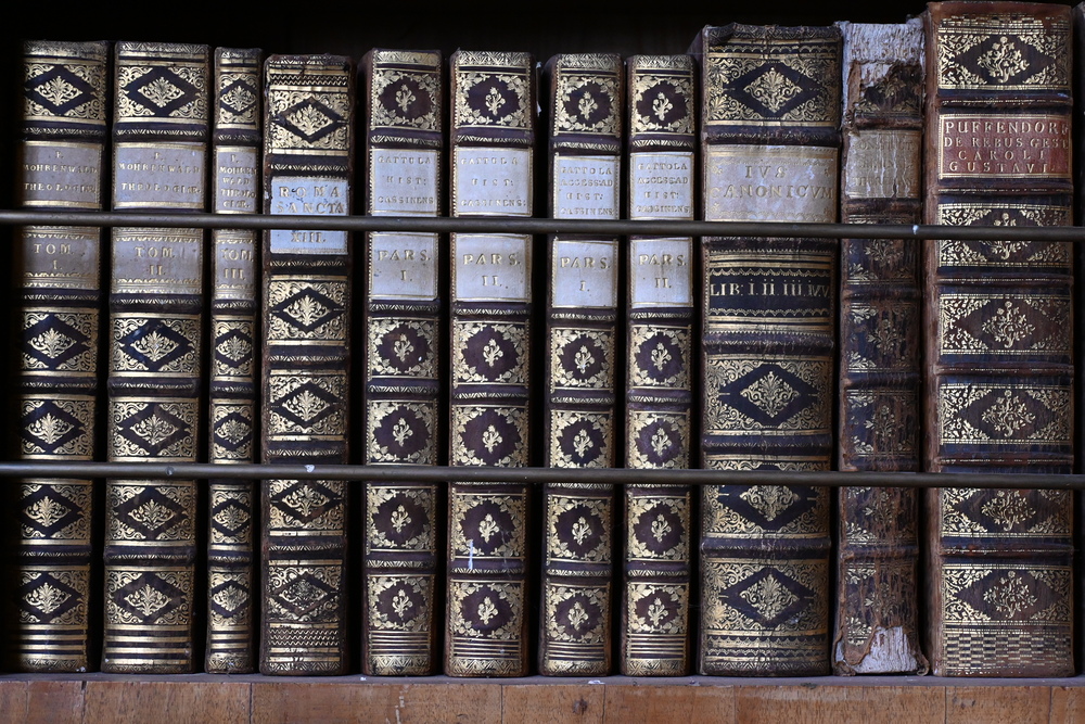 Bibliothek in Stift Altenburg / Kathpress / Paul Wuthe Bibliothek in Stift Altenburg